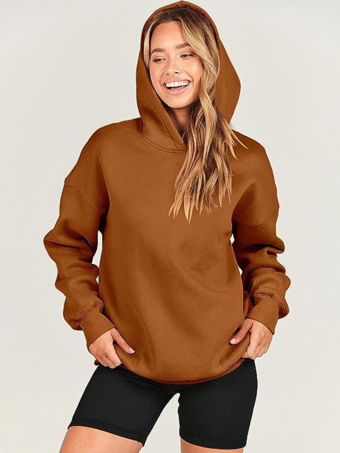 Melanie® | Bluza z długim rękawem i obniżonymi ramionami