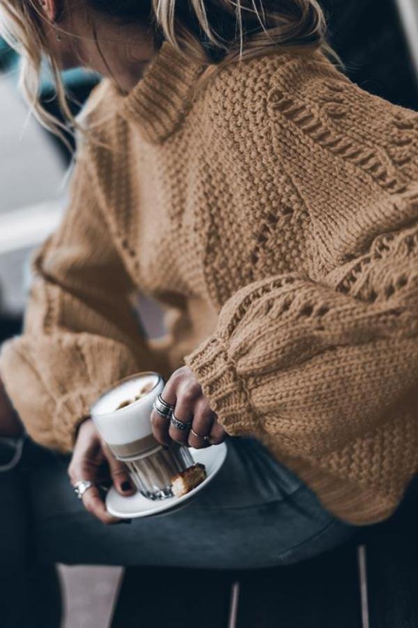 Marcela® | Nieskomplikowany i stylowy zimowy sweter