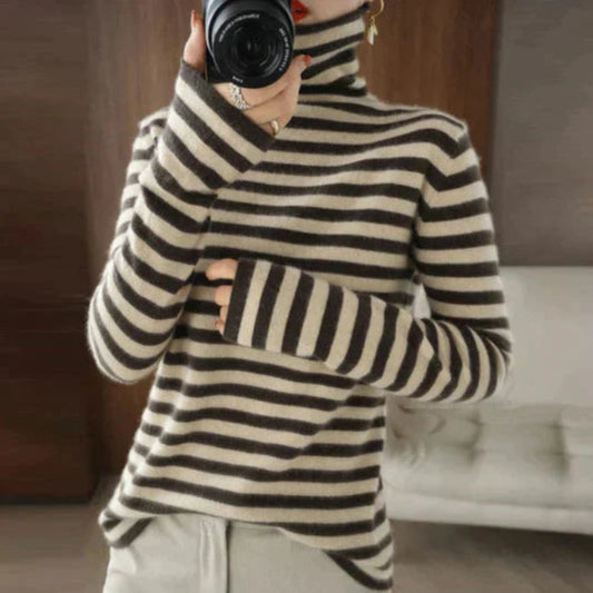 Aida® | Damski sweter zimowy z golfem