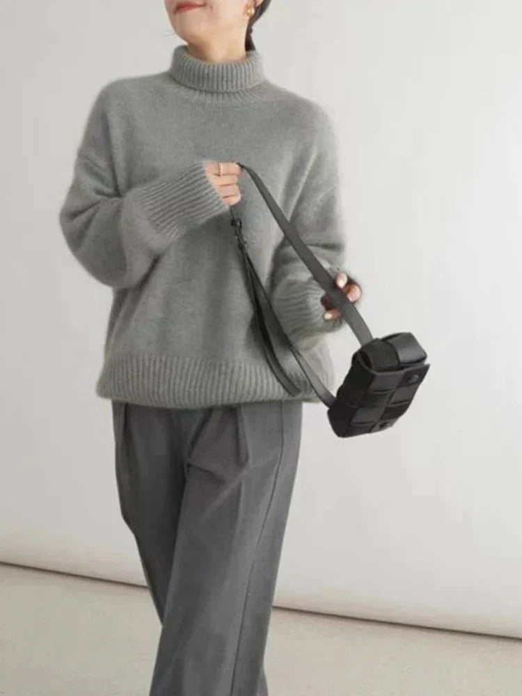 Anastasia® | Swobodny i stylowy sweter zimowy