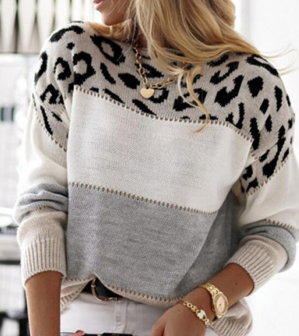 Milagros® | Sweter w panterkę