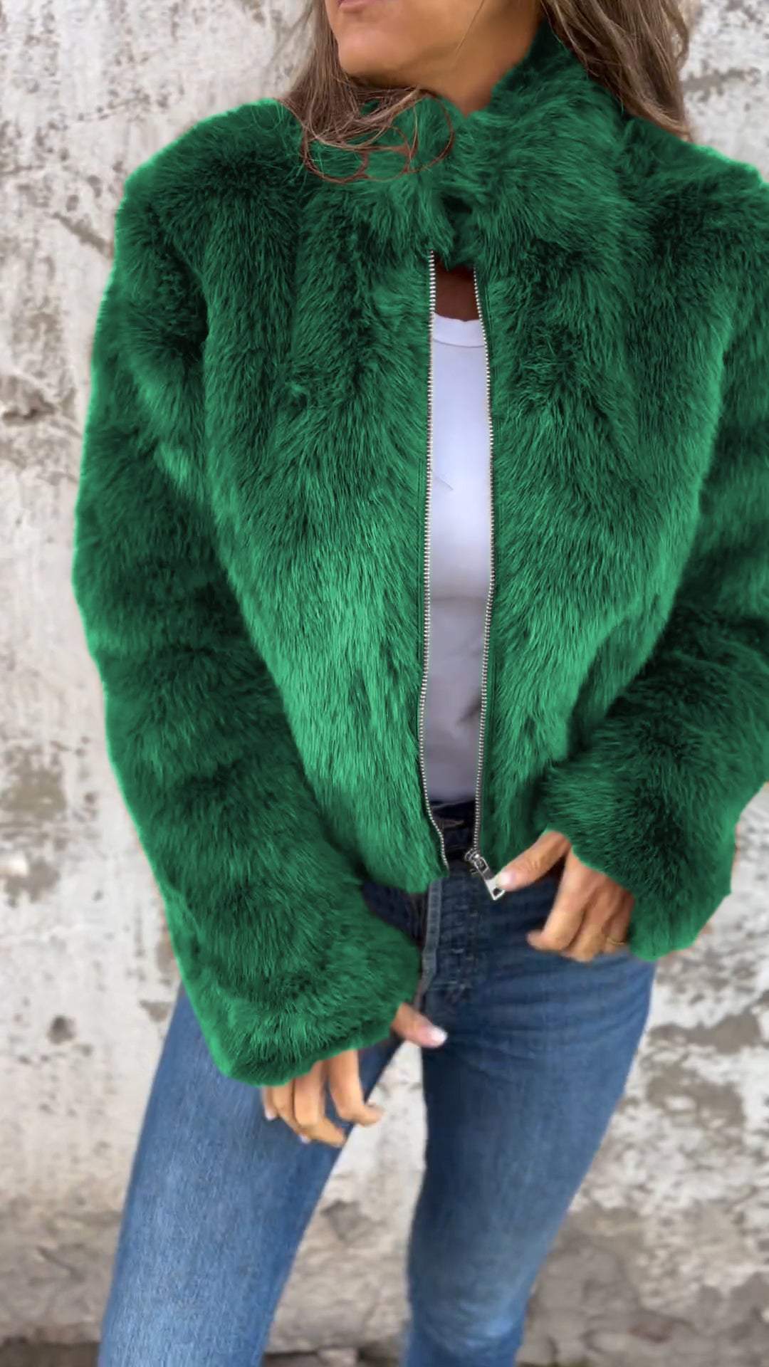 Alessandra® | Luksusowa kurtka futrzana