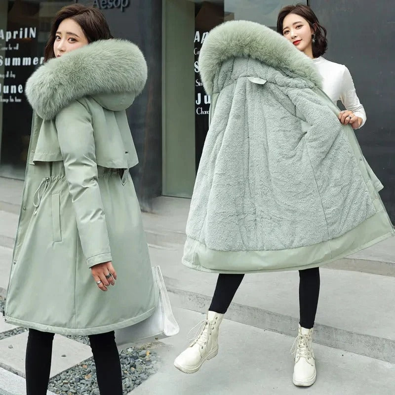 Abigail® | Polarowa parka z kapturem dla kobiet
