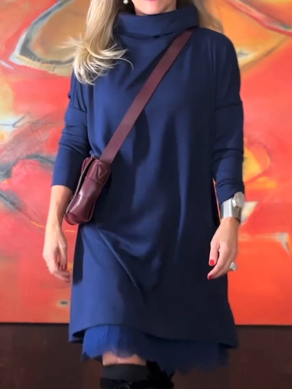 Blanca® | Swobodna i zrelaksowana zimowa sukienka