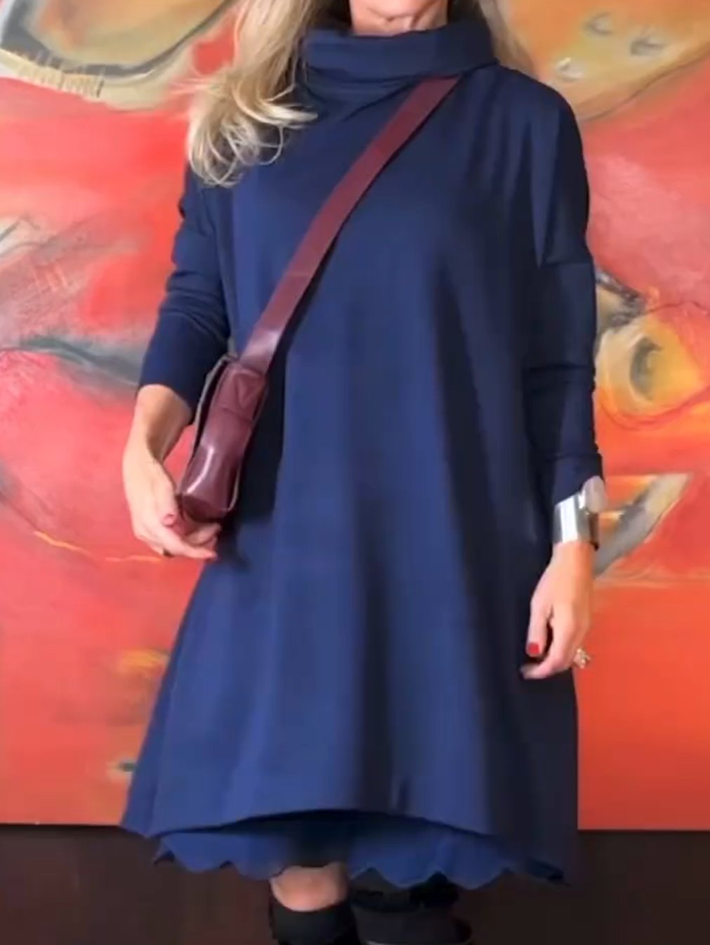 Blanca® | Swobodna i zrelaksowana zimowa sukienka