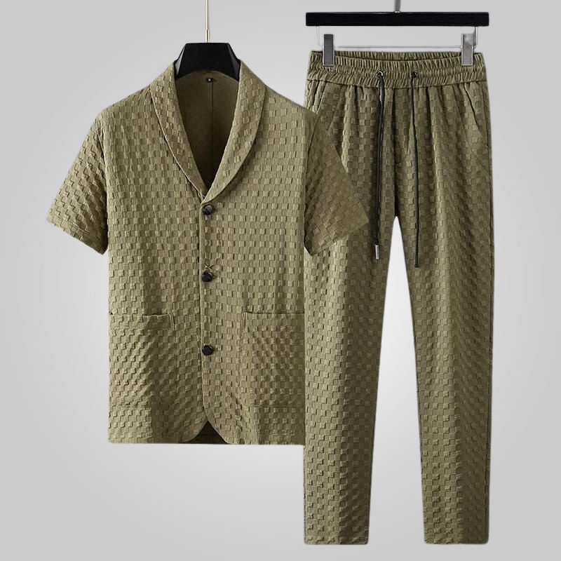 Dwuczęściowy zestaw z nadrukiem alferd pattern