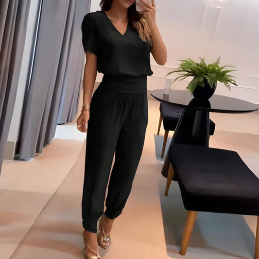 Alison- Casual Chic Zestaw naszyjników w Bloemenprint