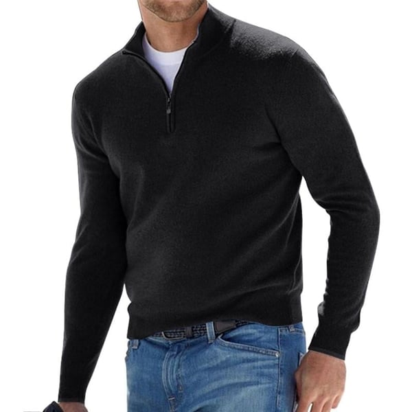 Sweter męski Luke basic Zapinany na Zamek