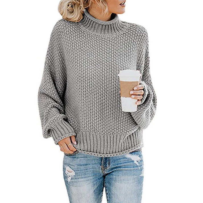 Sweter Celina z Kołnierzykiem