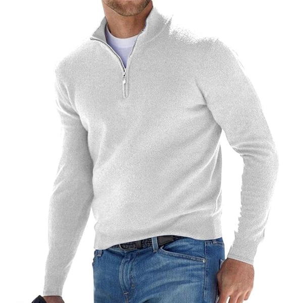 Sweter męski Luke basic Zapinany na Zamek