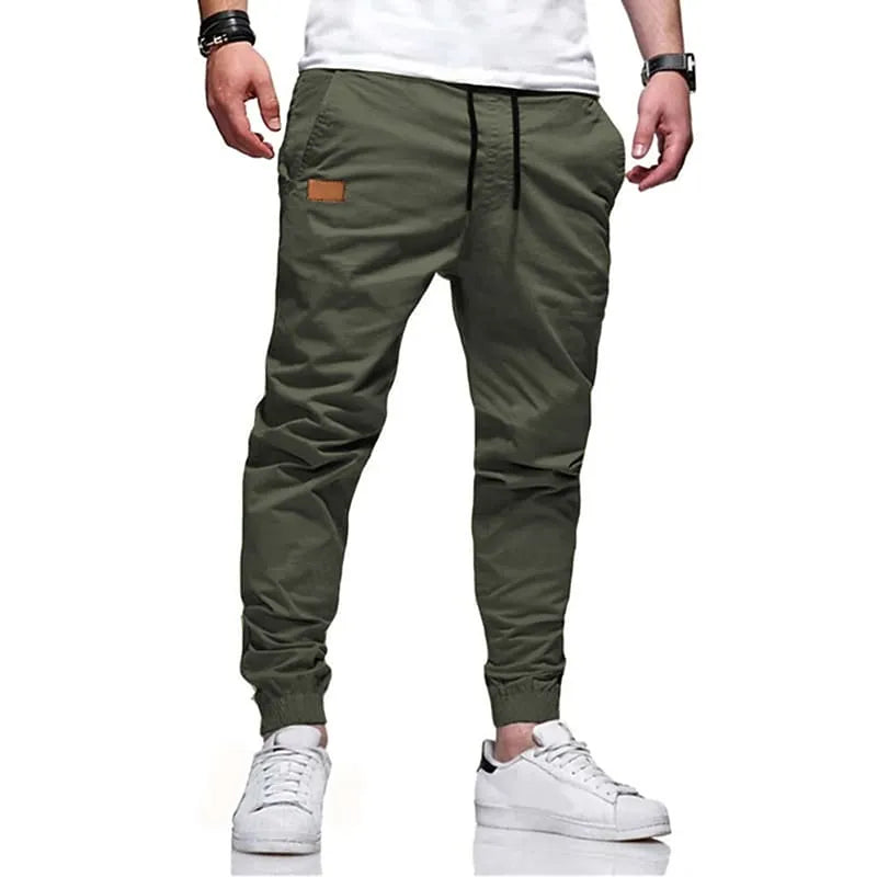 Axel - Męskie spodnie cargo typu jogger