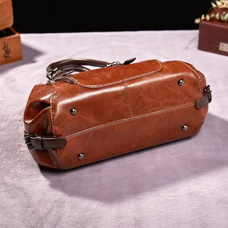 Retro Mode tragen Crossbody kann große Kapazität mehrschichtige Tasche anpassen