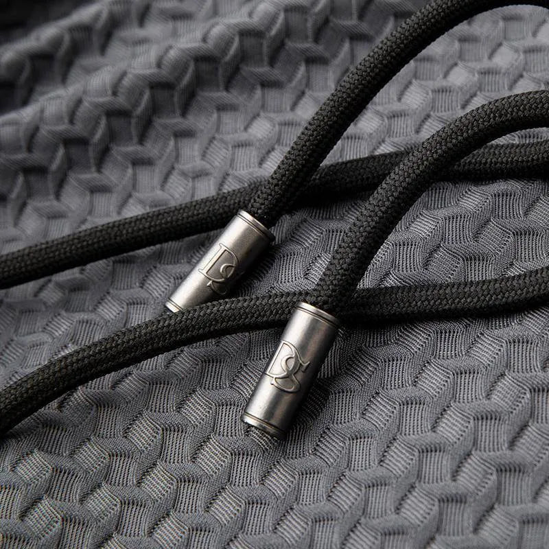 Pánské sportovní oblečení Houndstooth proti vráskám  oblek s krátkým rukávem