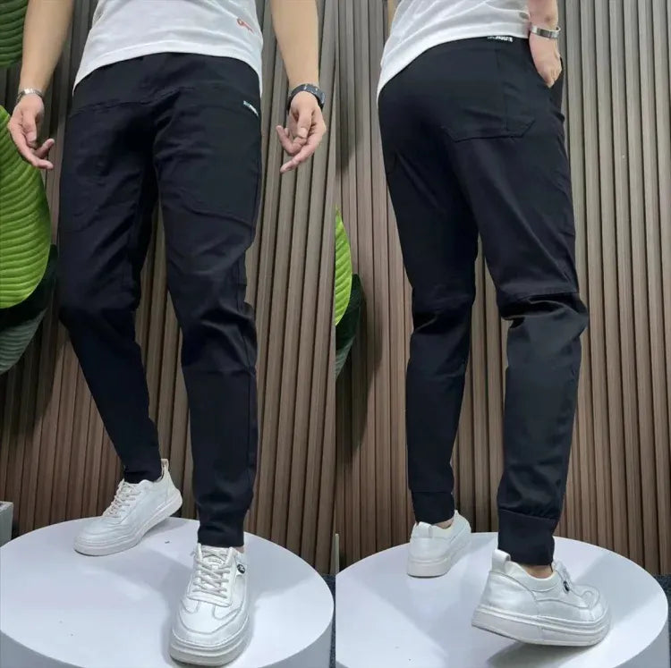 Dopasowane spodnie Cargo Pants z wieloma kieszeniami