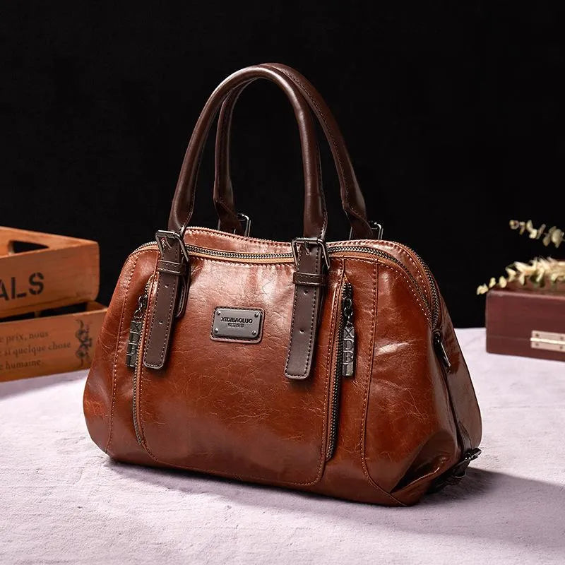 Retro Mode tragen Crossbody kann große Kapazität mehrschichtige Tasche anpassen