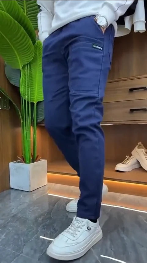 Dopasowane spodnie Cargo Pants z wieloma kieszeniami
